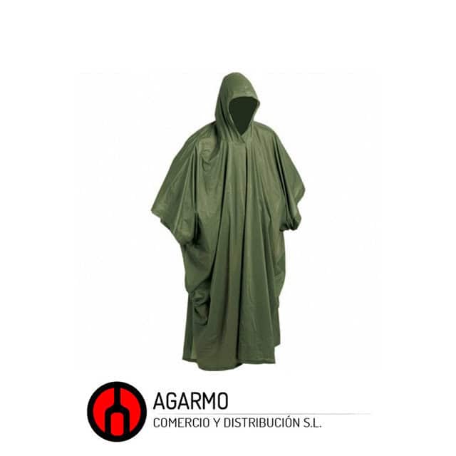 PONCHO PCV GREEN